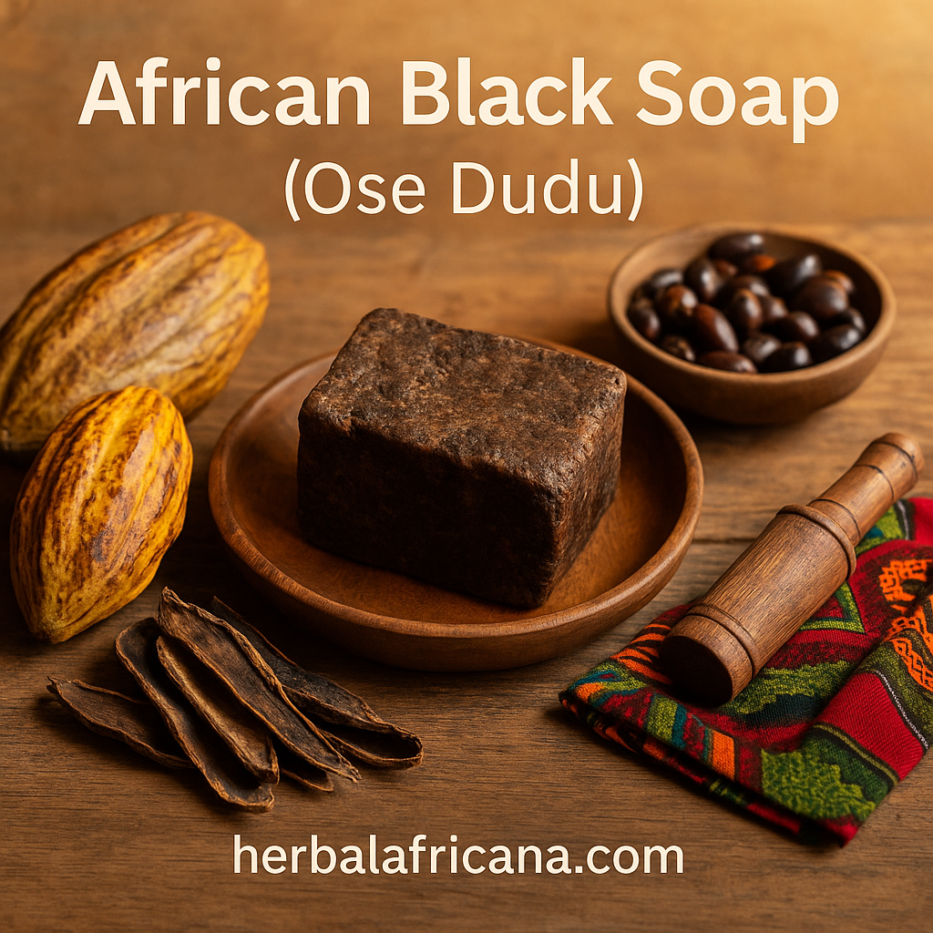 Deep Forest Organic African Black Soap Paste (Premium)